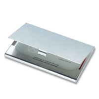 Etui porte carte de visite en aluminium personnalisable