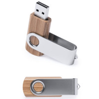 clé usb 16 Go personnalisée en bambou