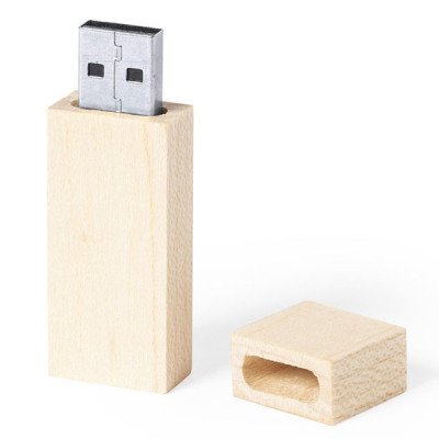 clé usb 16 go en bois personnalisé