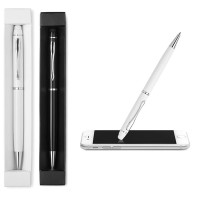 coffret stylo personnalisé avec stylet écran tactile