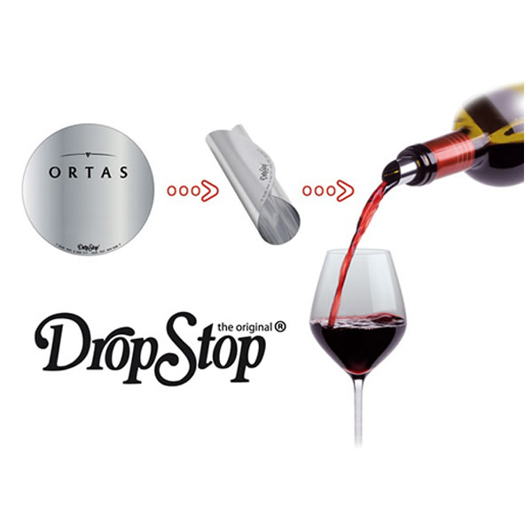 Dropstop ® Anti-gouttes Vin  Objet publicitaire Gourde Mug Isotherme  Goodies personnalisé